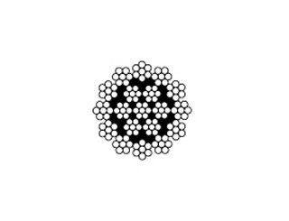 18×7+IWS阻旋转钢丝绳(光面和镀锌)