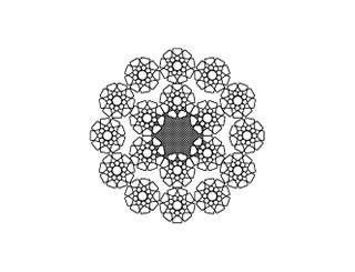 18×K19S+FC压实股钢丝绳